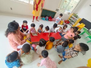 Montessori learning in Kolshet & Kapurbawdi 